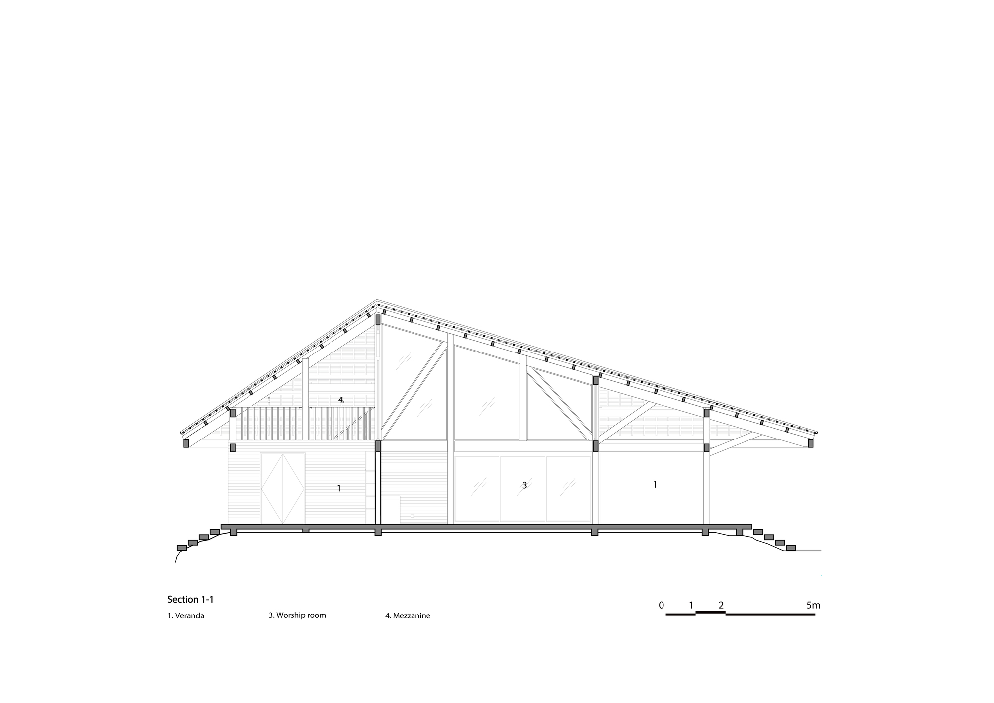 Ben Tre Buddhist Temple & Ancestral Hall / VTN Architects (Vo Trong Nghia Architects)-18