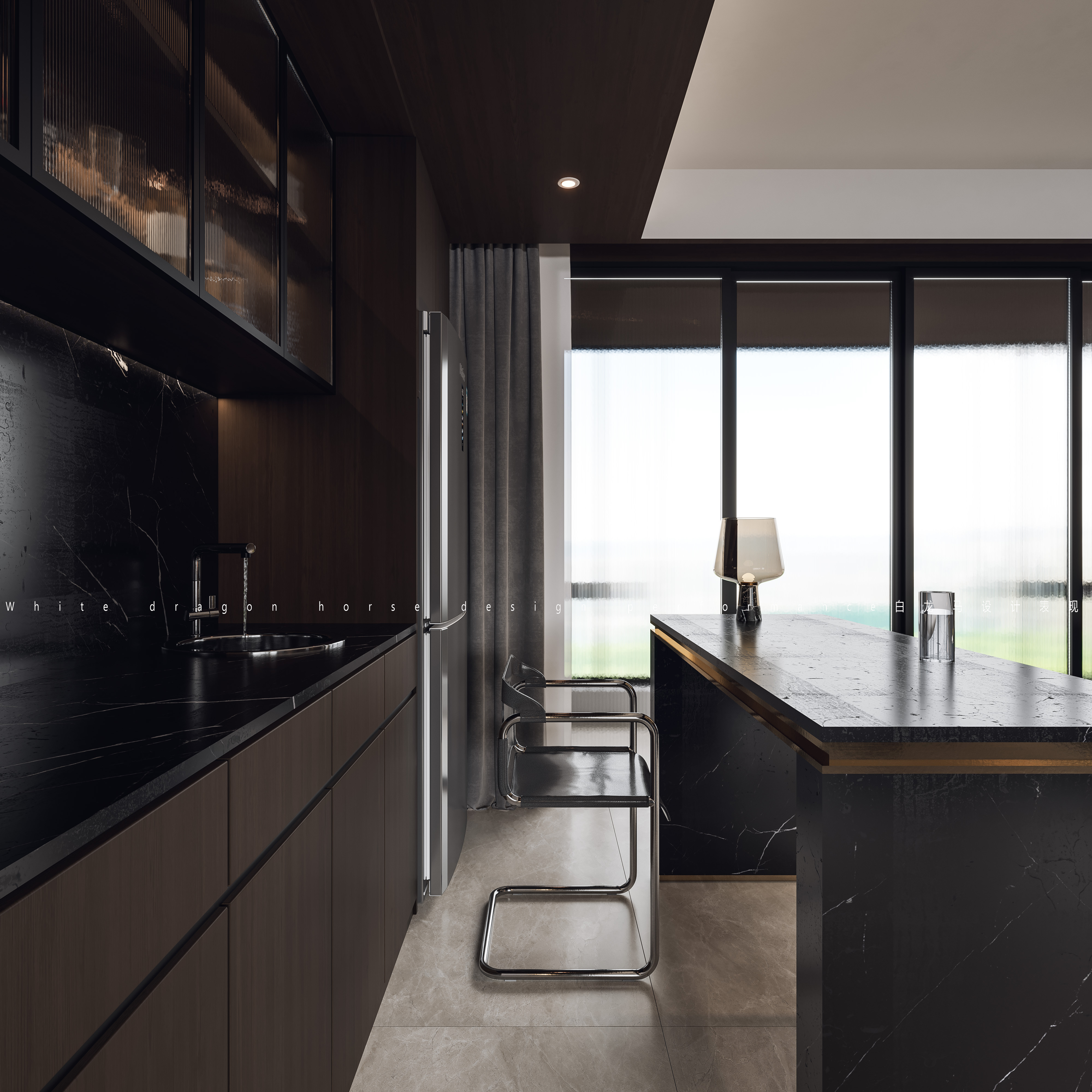 黑色系——白龙马效果图-7