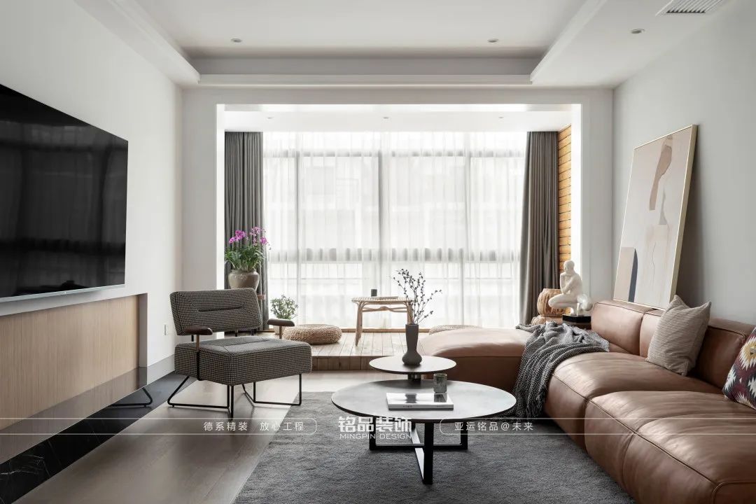 日式原木风大宅丨铭品装饰-15