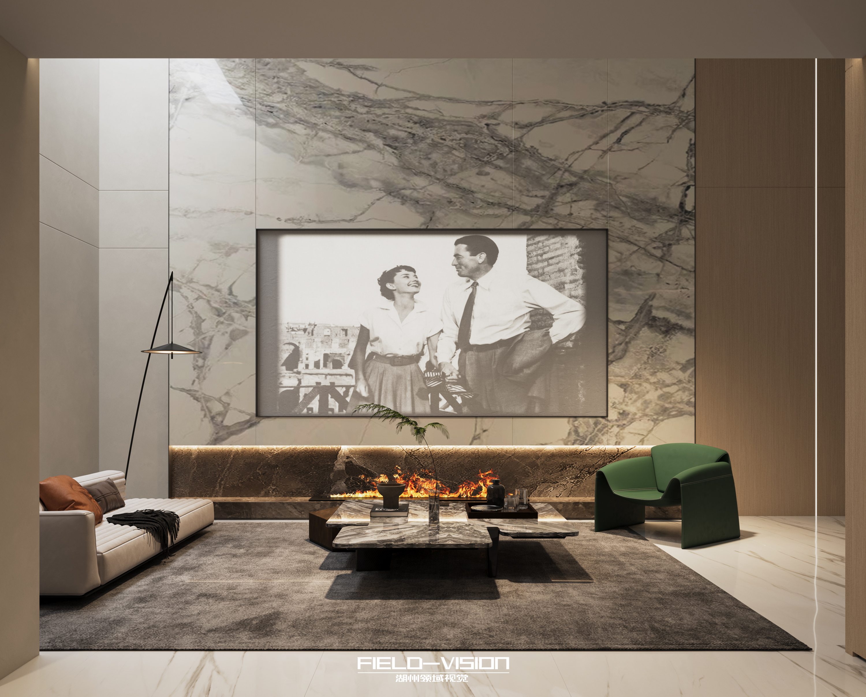 Corona渲染作品┃现代风-8