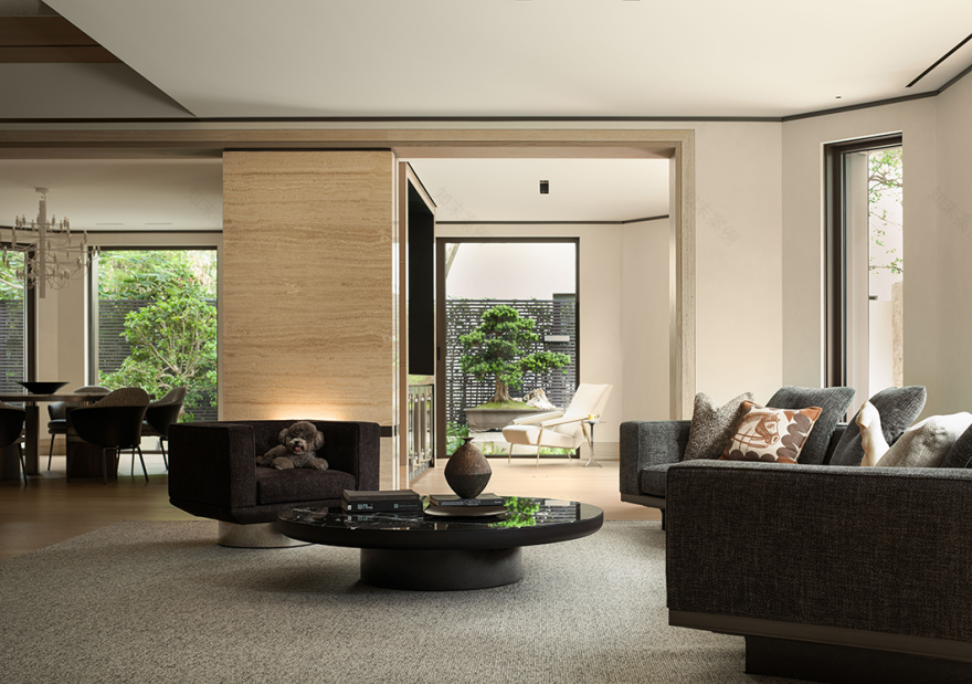 简约自然风充满幸福感的家丨中国苏州丨上邸设计-61