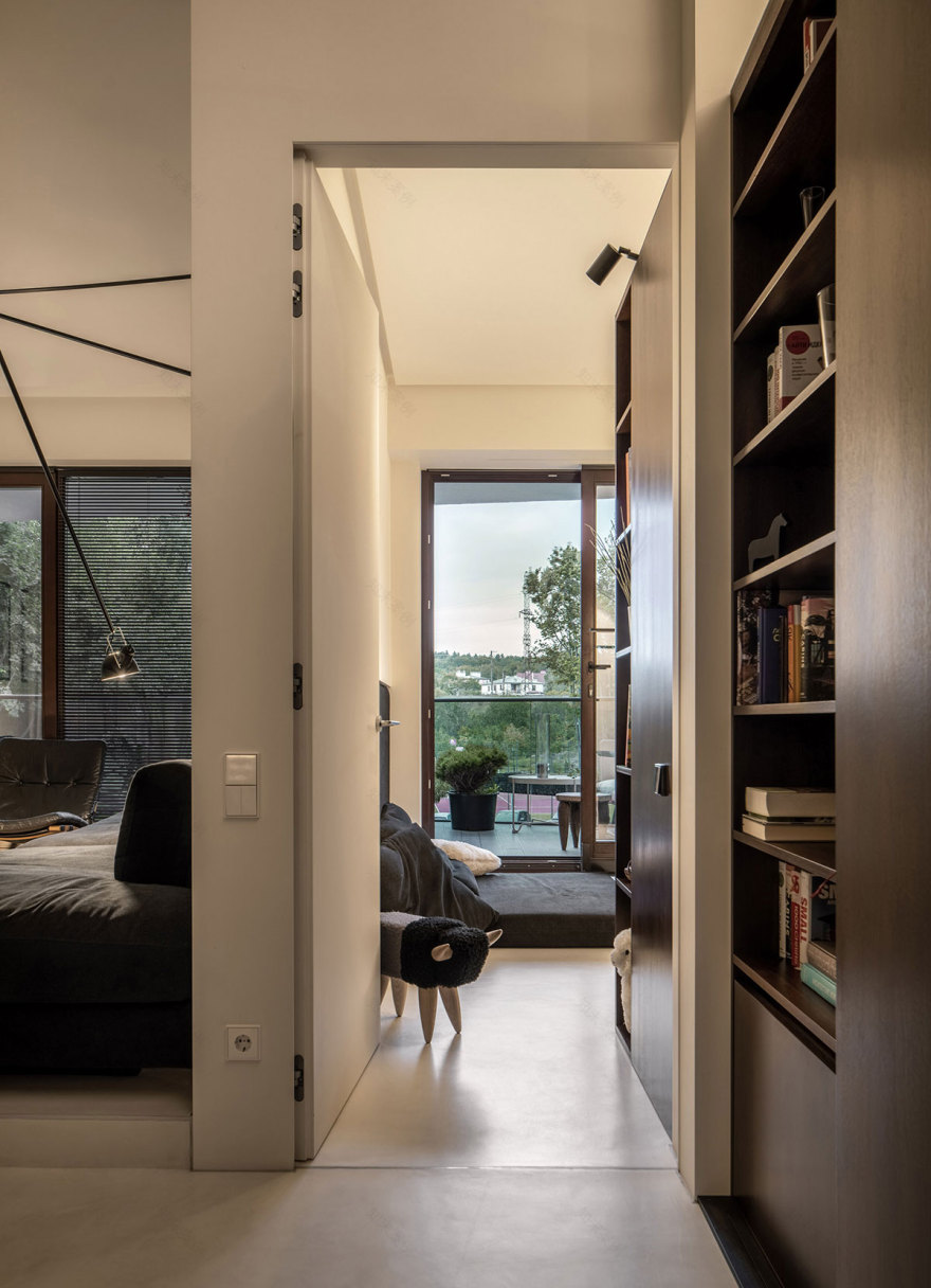 乌克兰利沃夫时尚绿意公寓设计-7