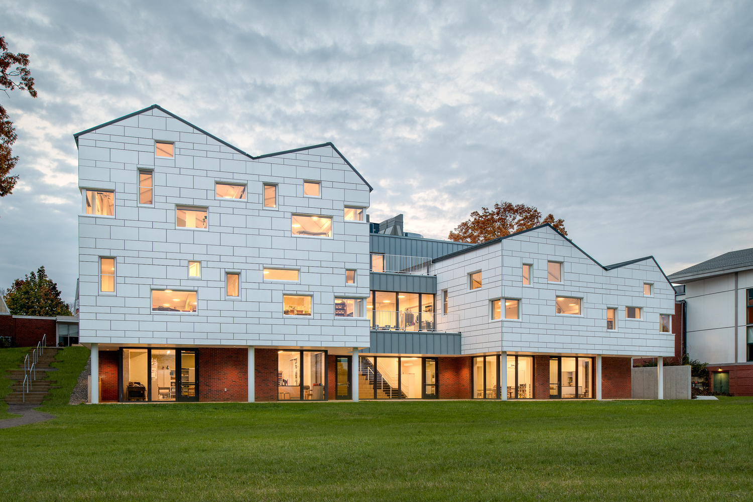 美国韦恩弗利特中学丨美国波特兰丨Simons Architects-23