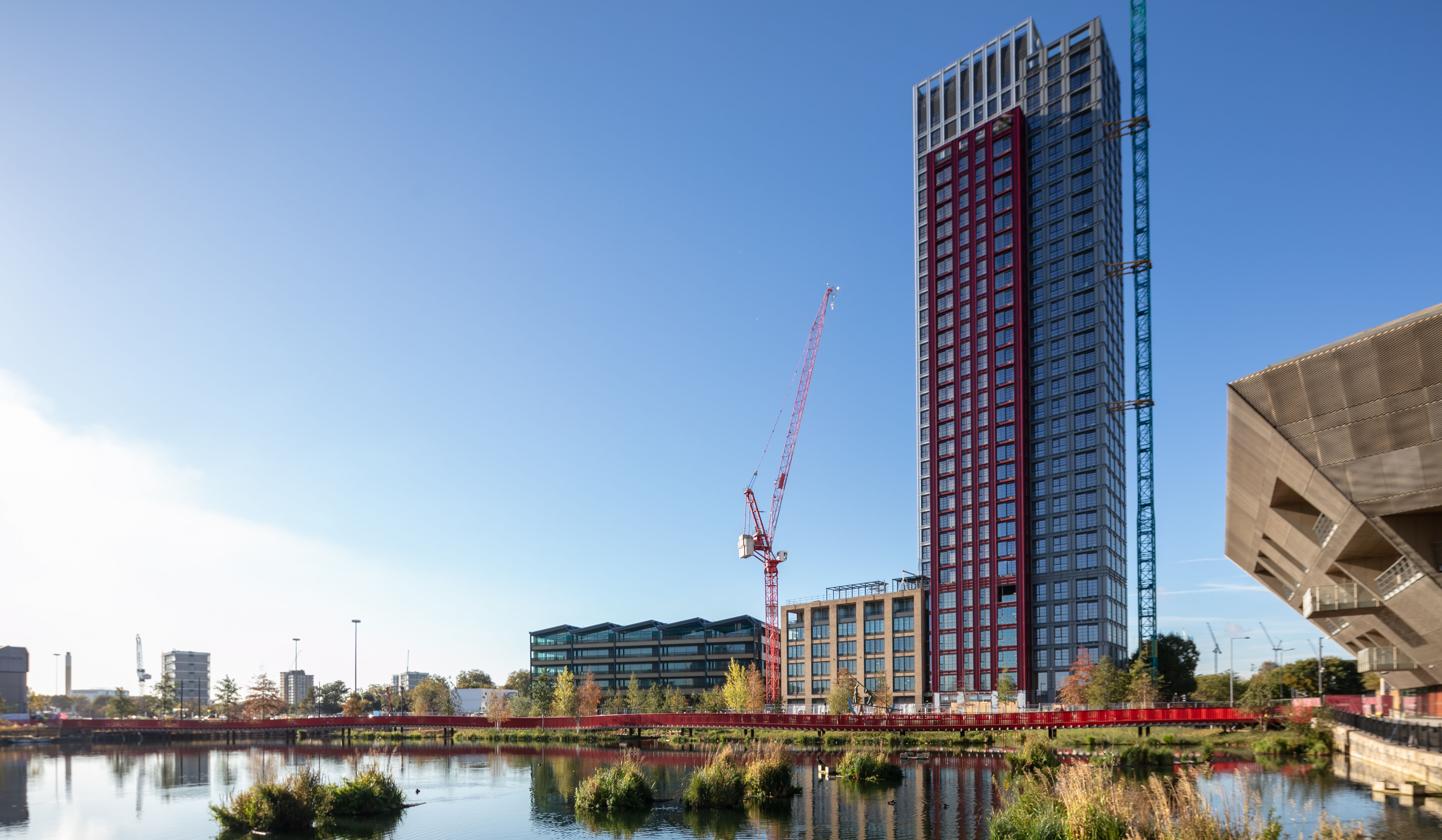 Canada Water 木板步道丨英国伦敦-15