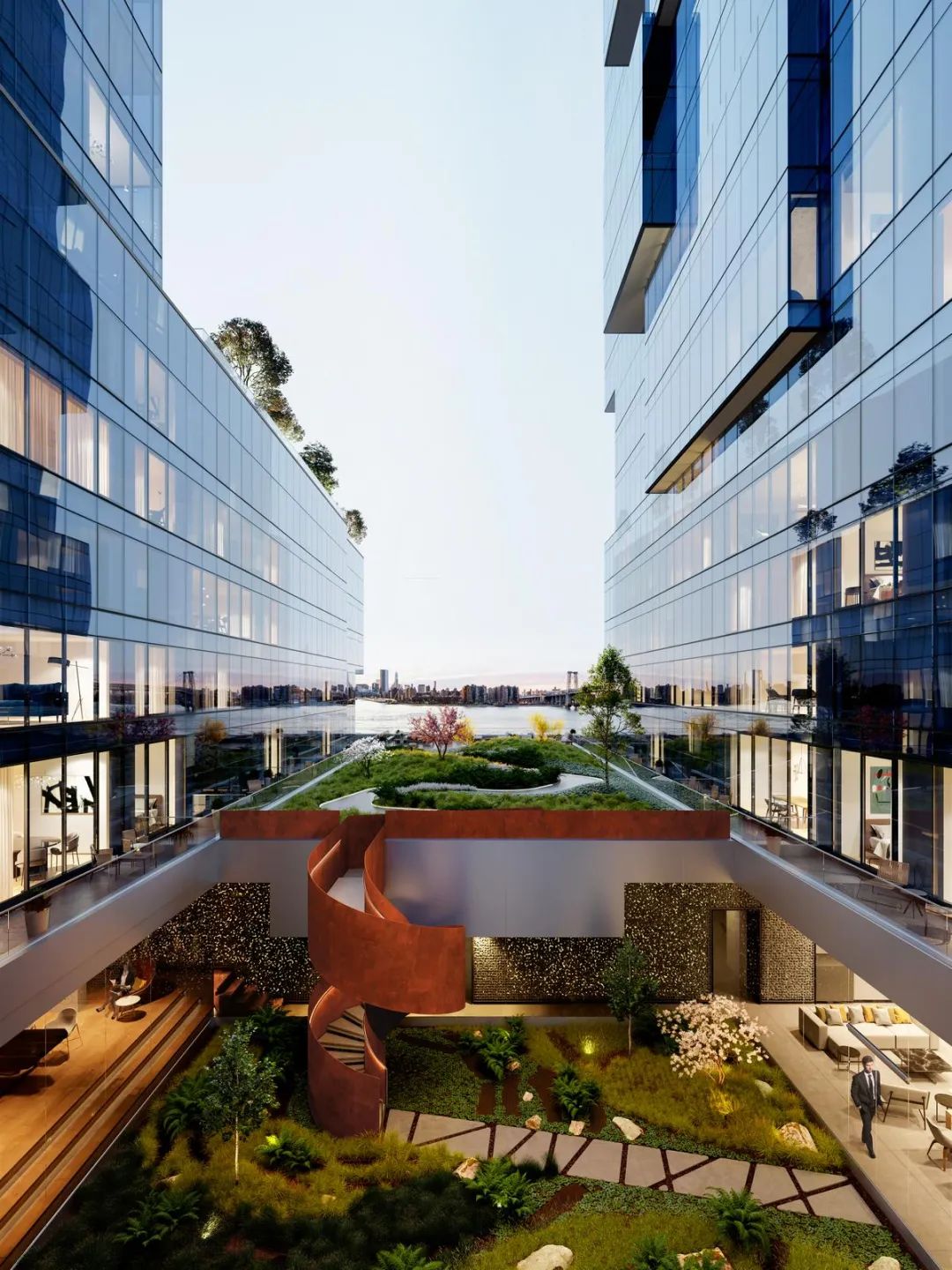 悬河之上的绿意生活——420 Kent Avenue 地产项目-45