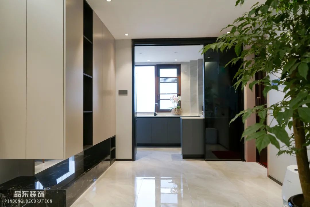 椒江山水润园 135㎡静谧之家丨台州品东装饰-43