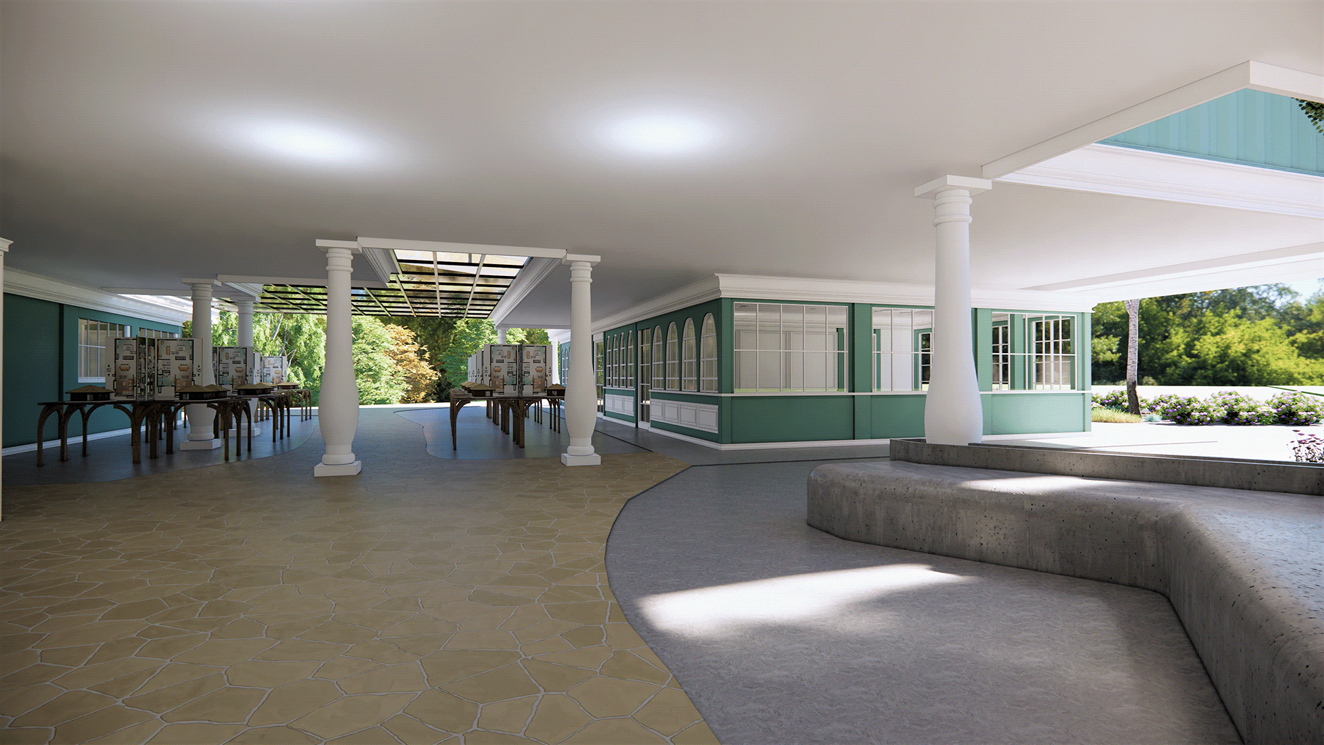 厄瓜多尔昆卡大学室内设计专业教学楼设计-90