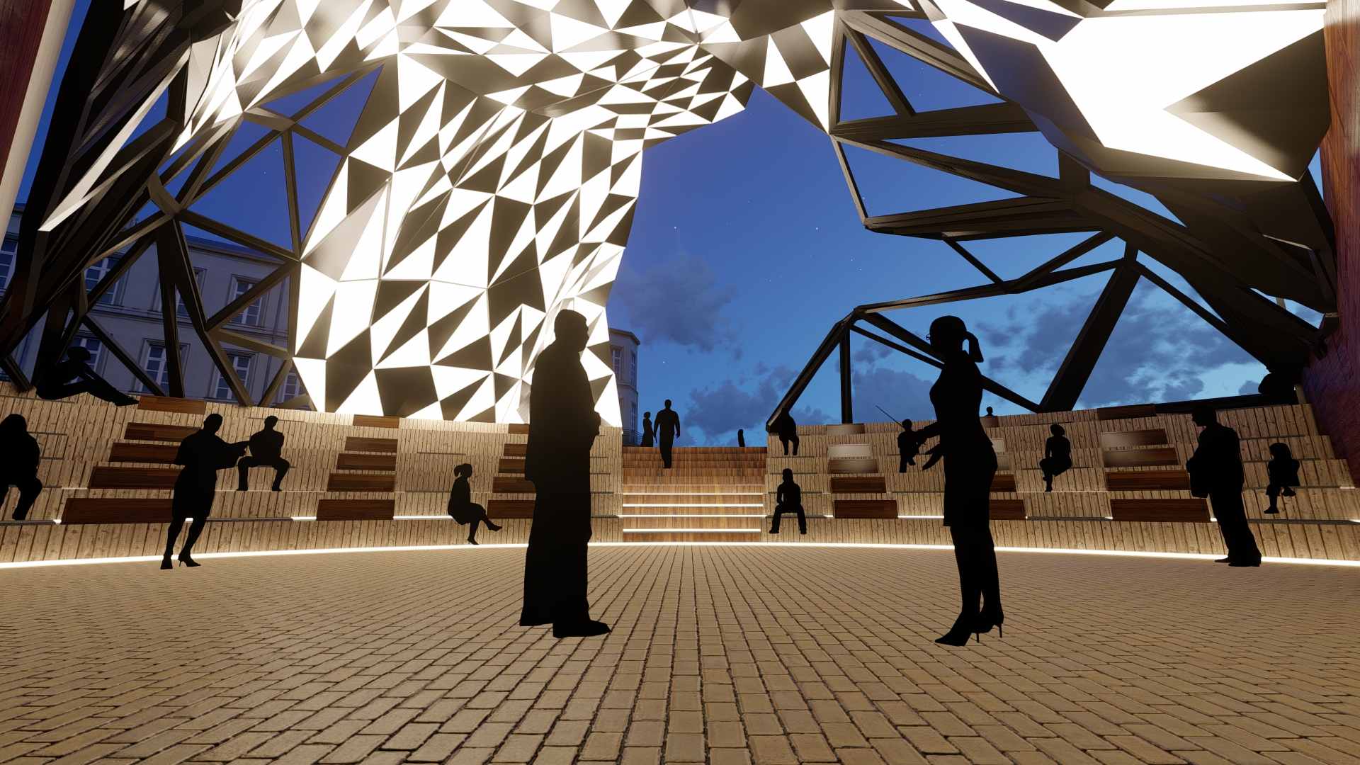 Theater of the Faculty of Fine Arts, Architecture dep-1