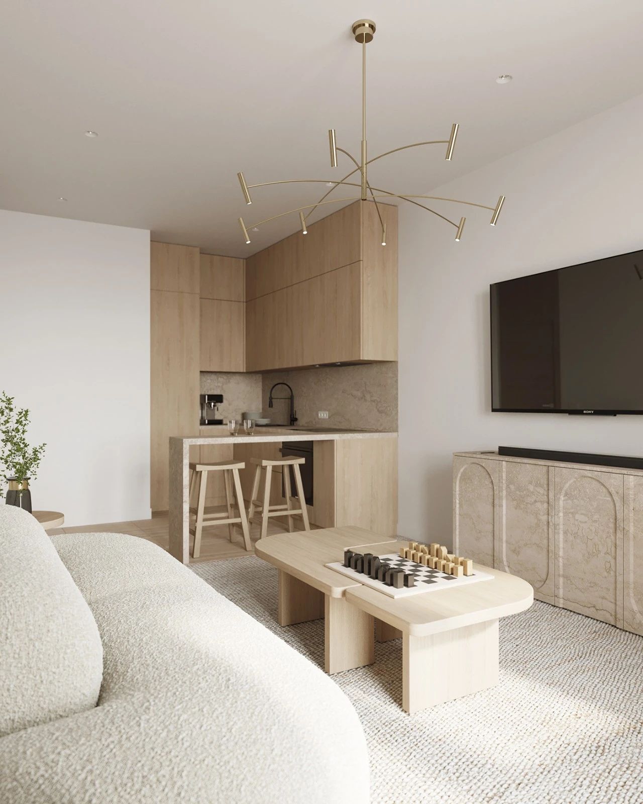 年轻人的 53㎡小宅空间设计丨Ilya Ganzha-21