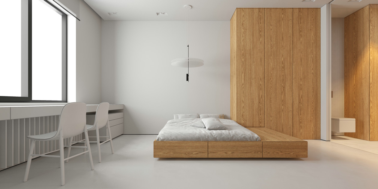 高级黑+橘色室内设计-22