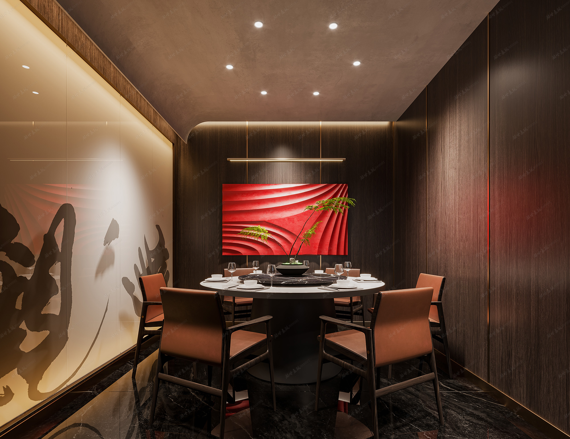 工装丨餐厅丨包厢-8
