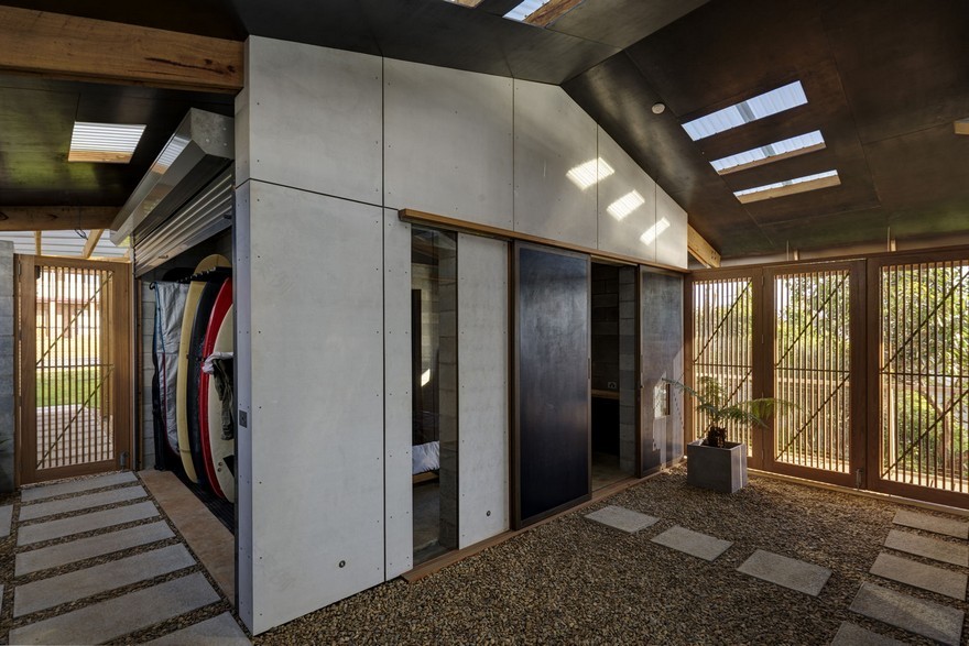 澳大利亚"日落隐退"度假屋 | 融入景观,提供私密空间-24