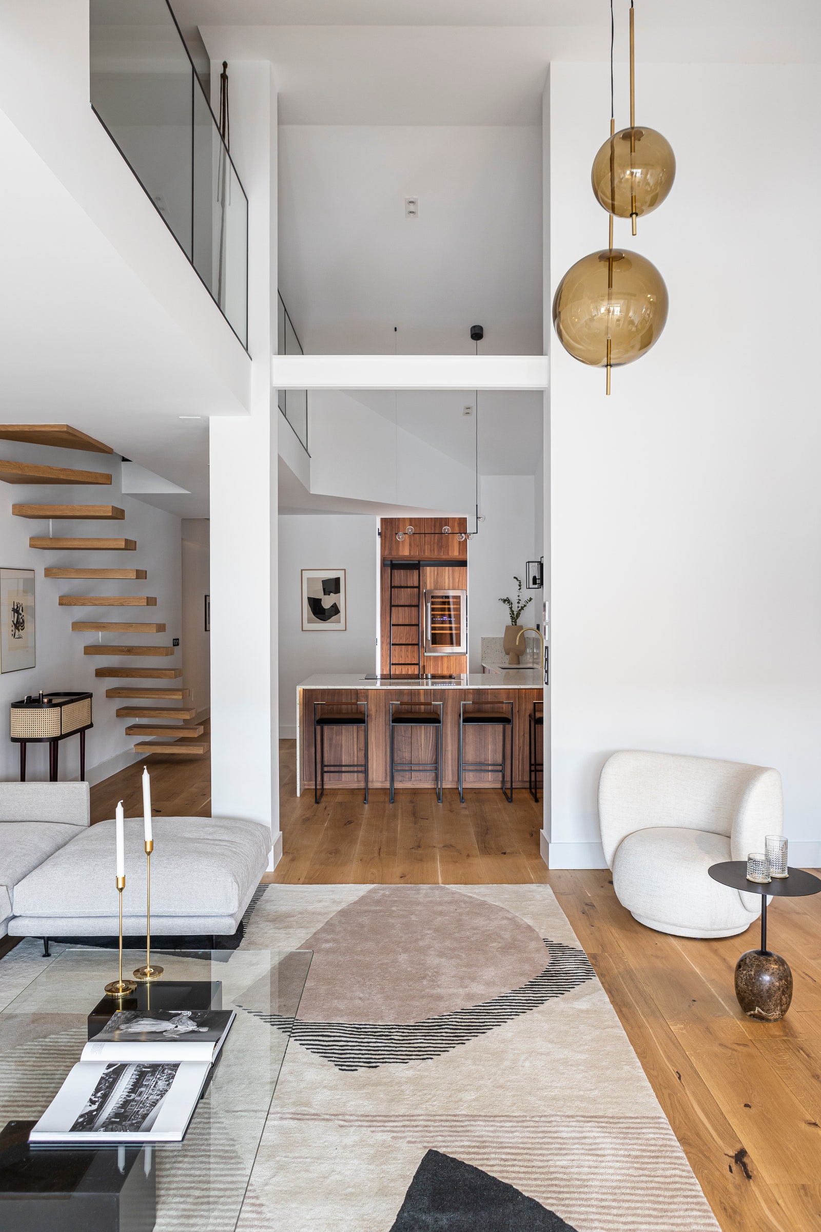 马德里豪华顶层公寓 | 温馨的北欧风格设计-11