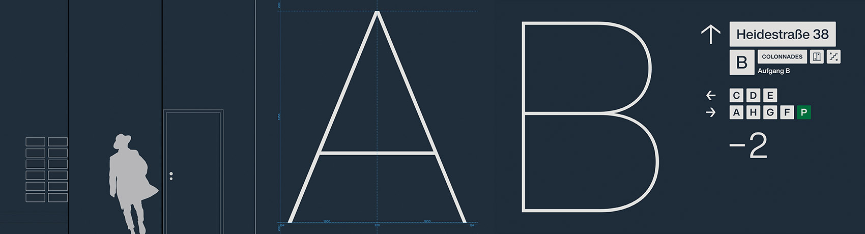 Heidestraße新区建筑标识系统设计丨德国柏林丨COORDINATION与Rosendahl Borngräber-100