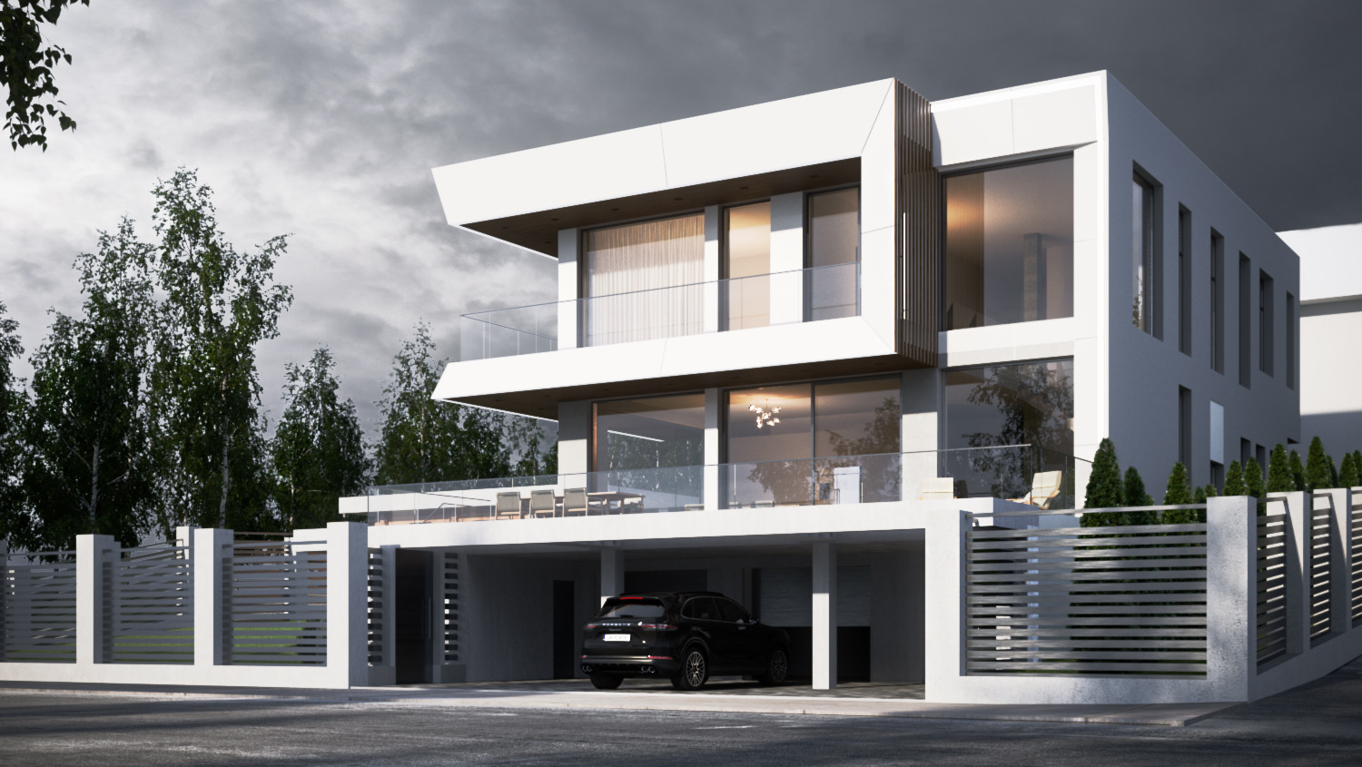 L 现代住宅丨俄罗斯诺夫哥罗德丨BIHS ARCHITECTS-7