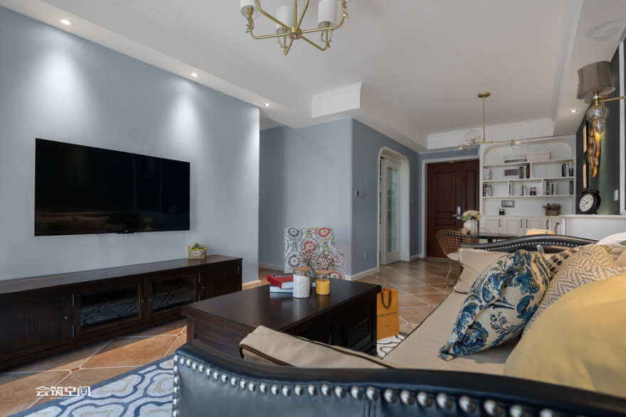 南京会筑空间设计丨绿影-12