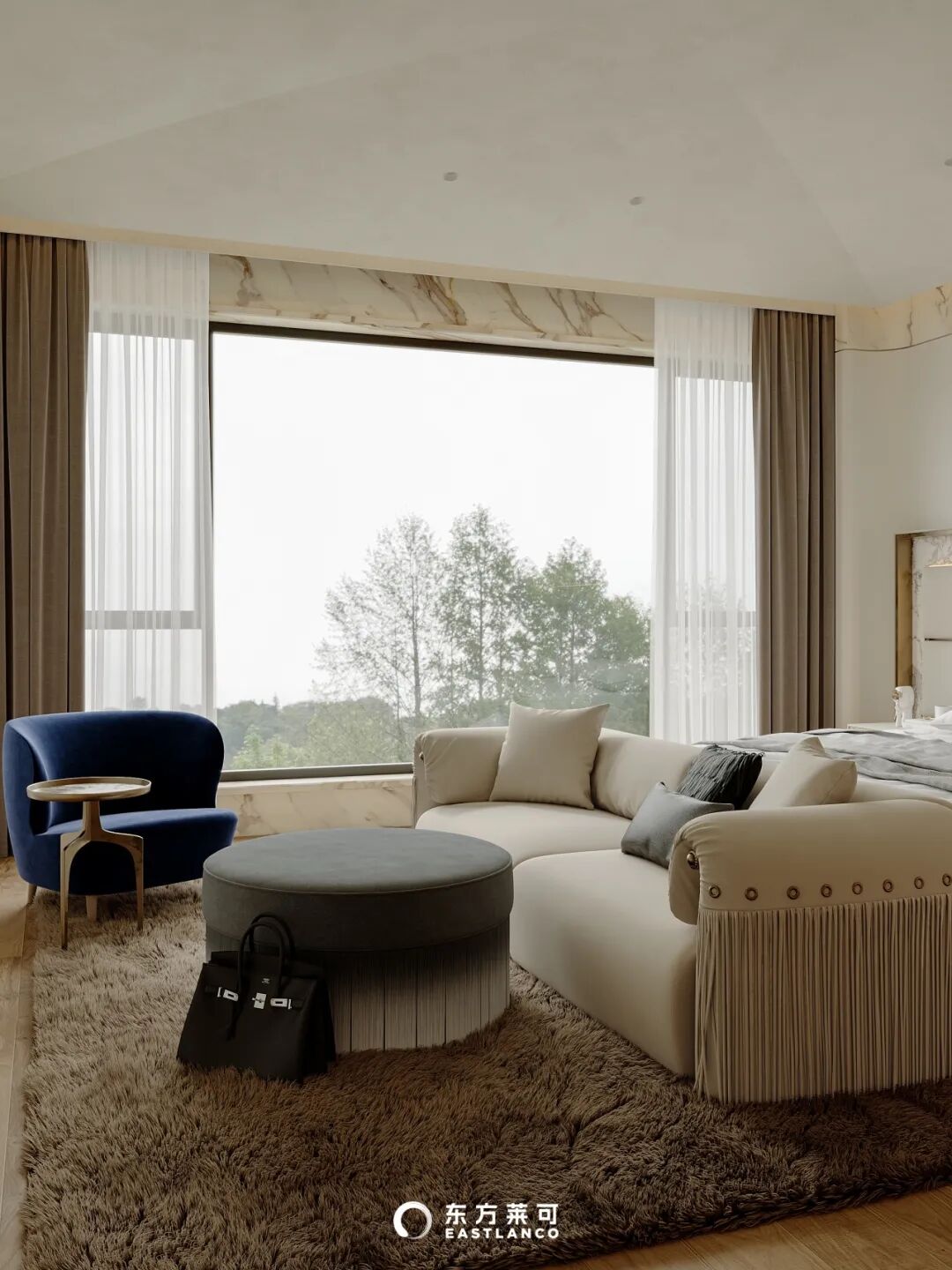 莱可墅家|住进850㎡无界雅宅！喧嚣世界自留一片净土-24