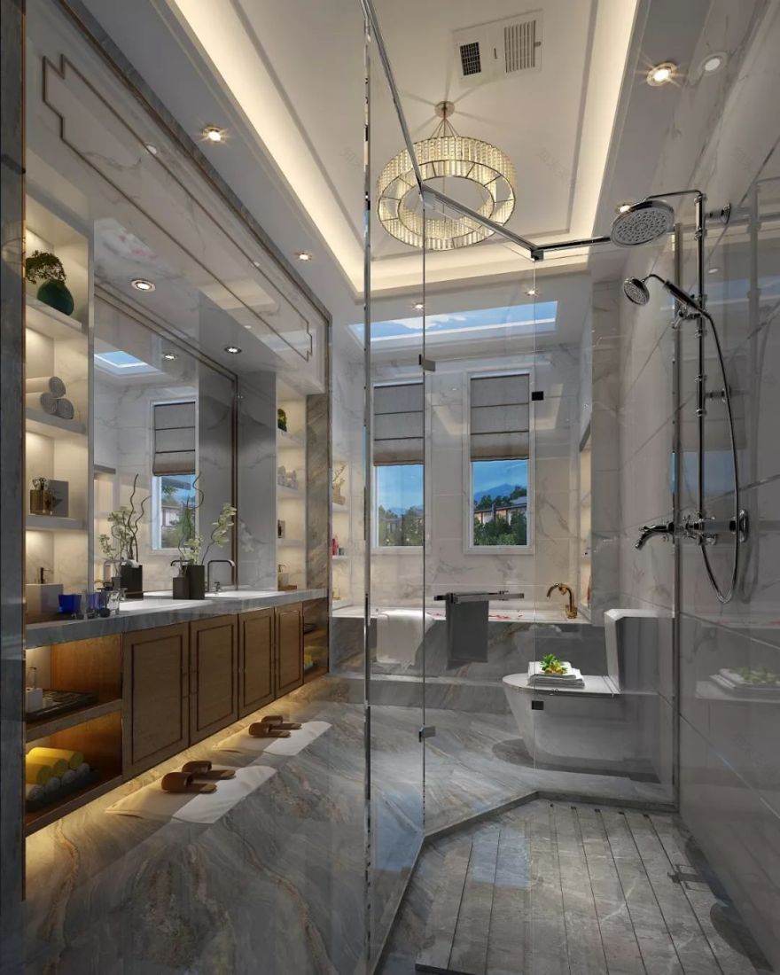 332㎡新中式丨黄春婵:宁静致远,美到骨子里!-53