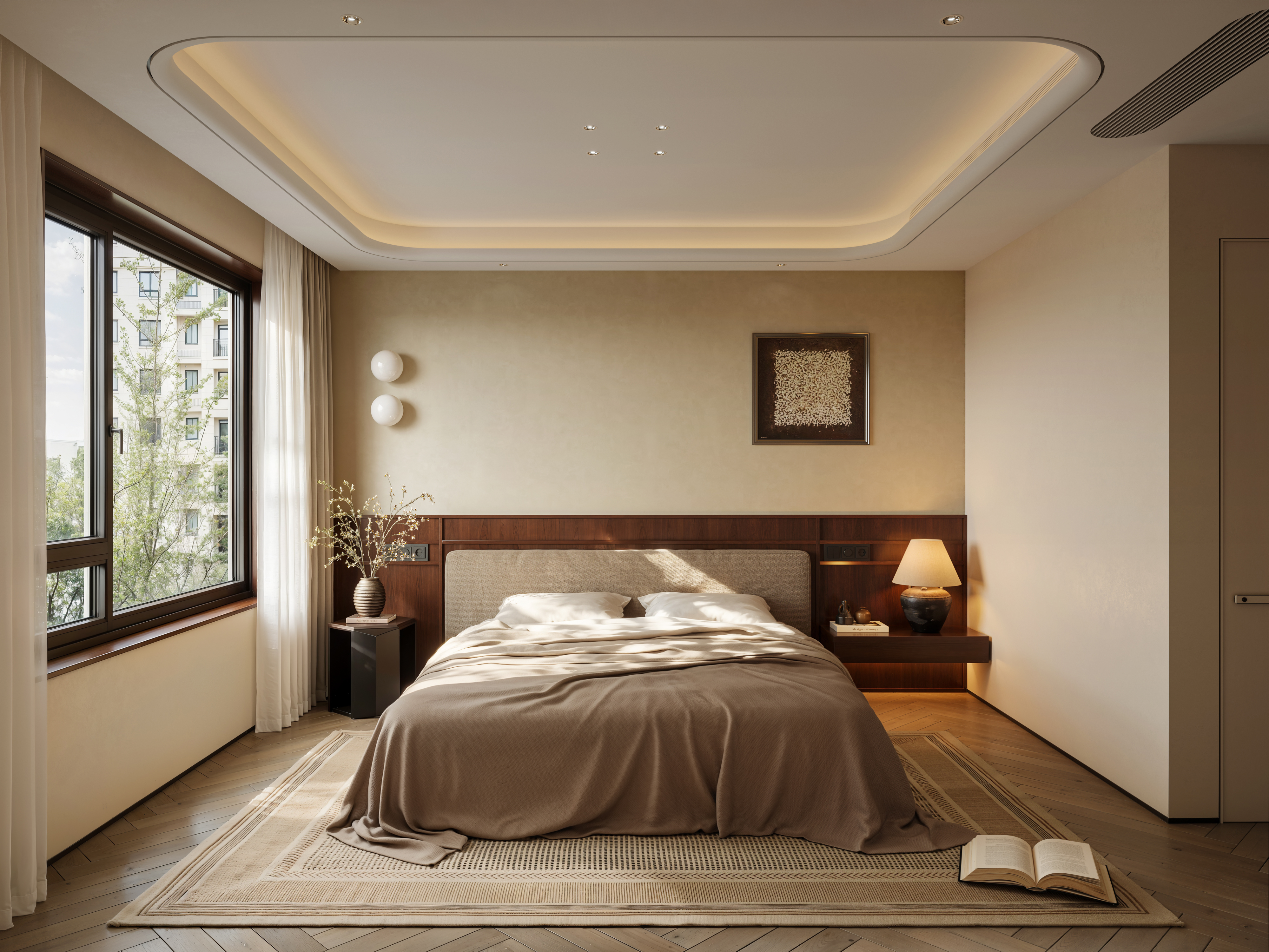 老钱风客厅 老钱风设计老钱风-14