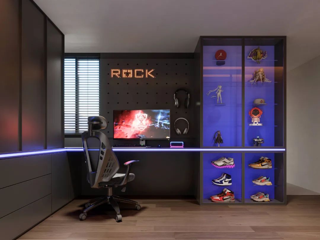 轩宇设计 I 00后的家 — 桃园社区公寓143㎡-39