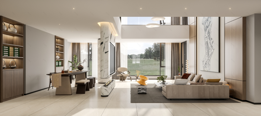 现代风格室内设计-15