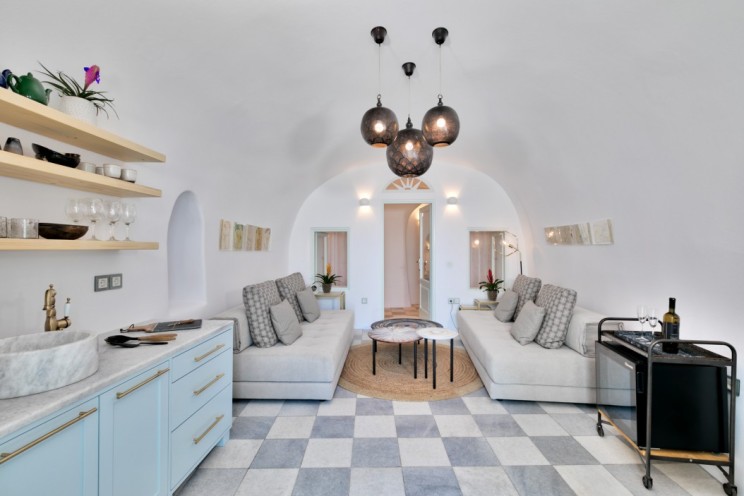 圣托里尼Namaste Suites酒店  Maria Chatzistavro.-7