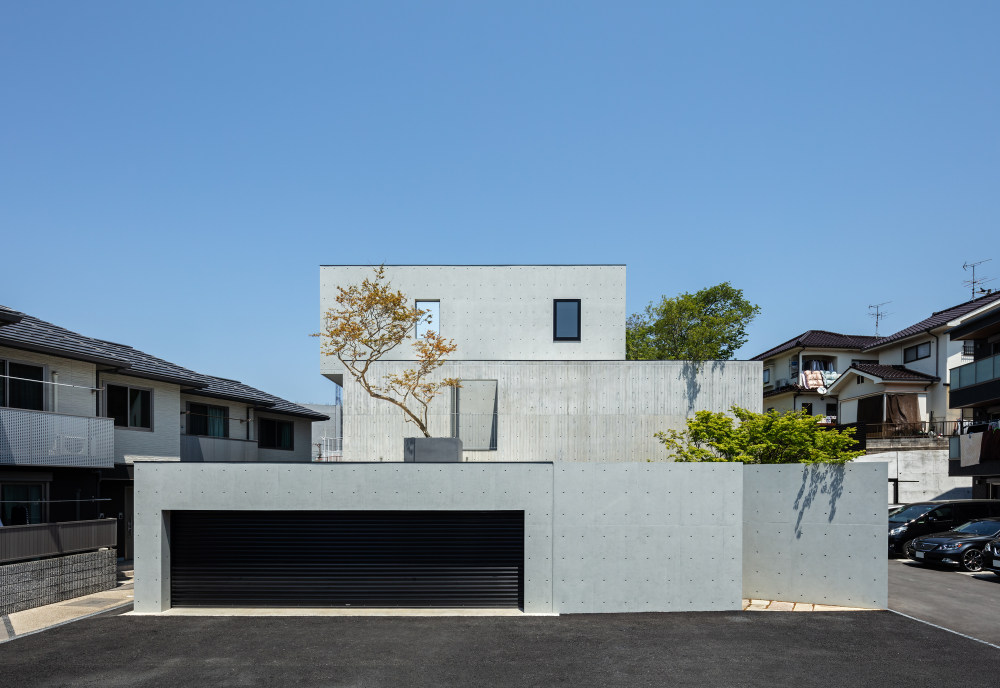 别墅建筑丨日本广岛层叠旋转支架住宅(2020)(CAPD)设计-27