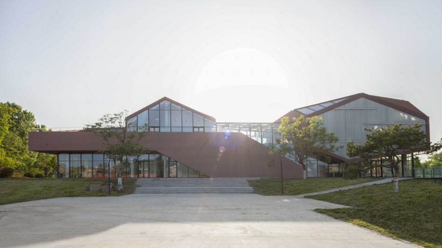 华侨城青岛即墨莲花山乡村振兴示范区项目展示中心丨中国青岛丨袈蓝建筑-37