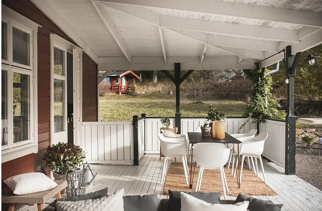 瑞典斯堪的纳维亚风格红木别墅设计-35