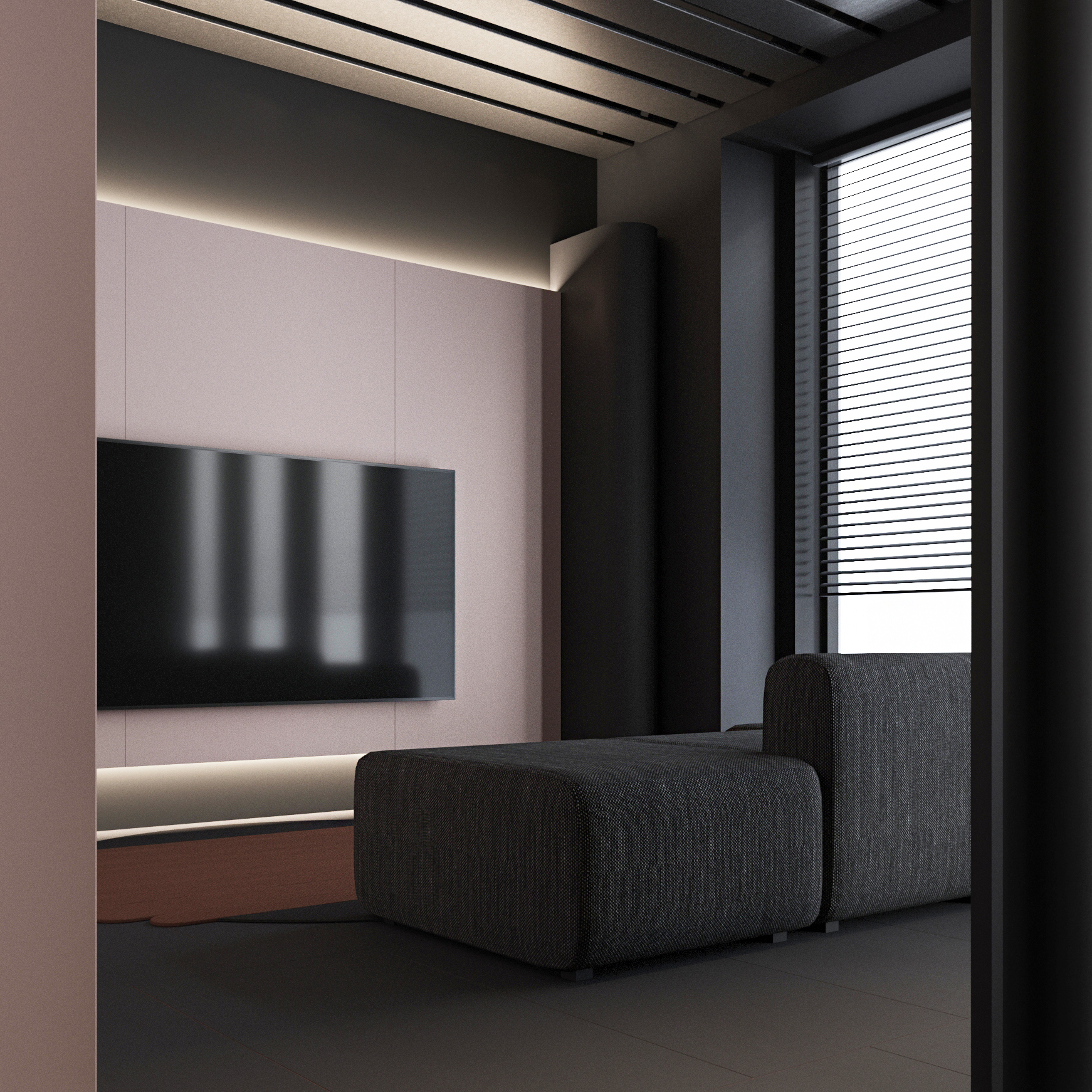 黑暗面·公寓设计丨英国伦敦-11