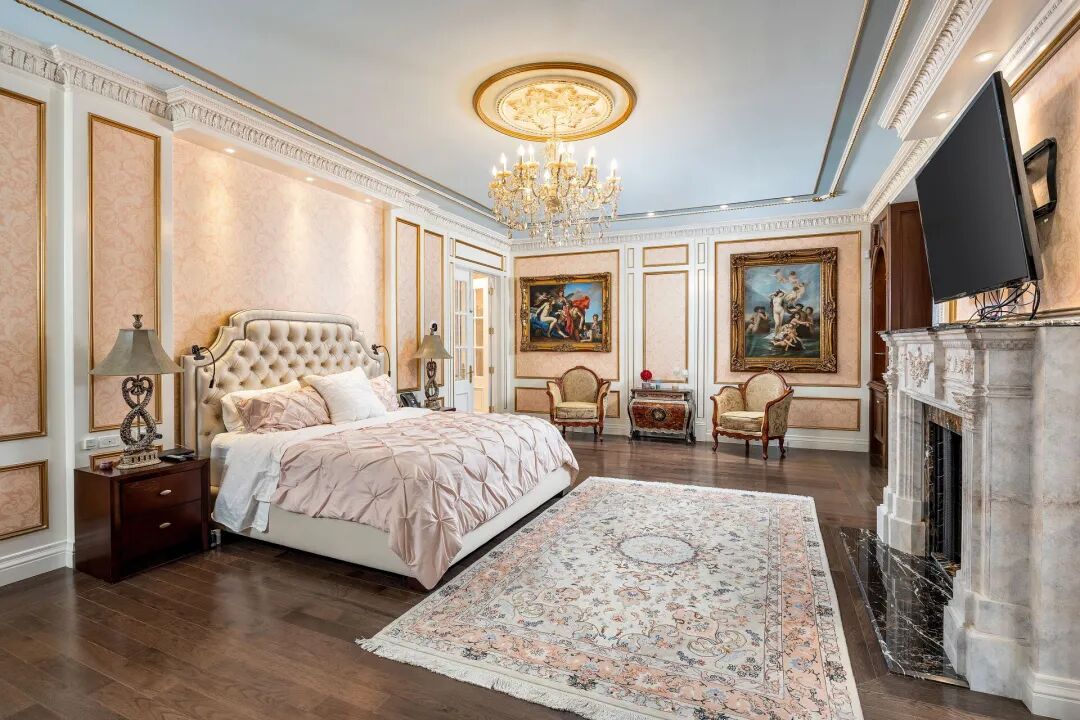 多伦多顶级法式庄园：16间浴室的艺术殿堂，奢享西斯廷穹顶下的玫瑰人生-26