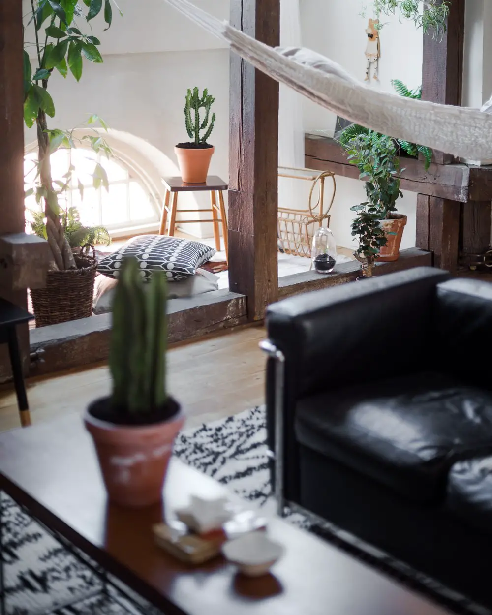 瑞典 LOFT 公寓 创意吊床设计-3