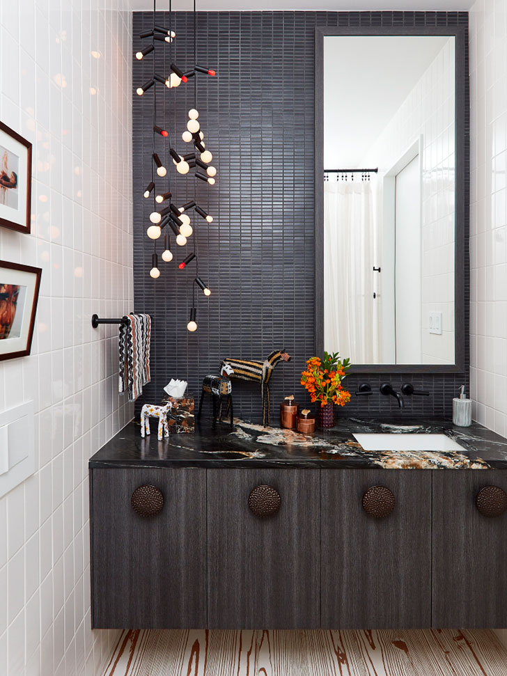 纽约独特双层公寓设计 | 创意、功能与自由的空间-14