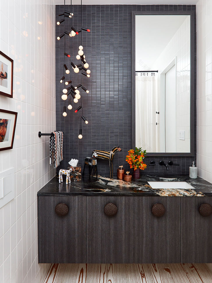 纽约独特双层公寓设计 | 创意、功能与自由的空间-14