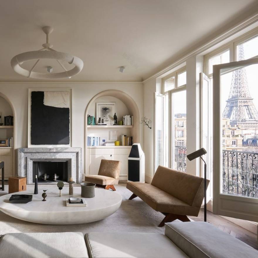 巴黎豪华家庭公寓,尽享埃菲尔铁塔美景-0