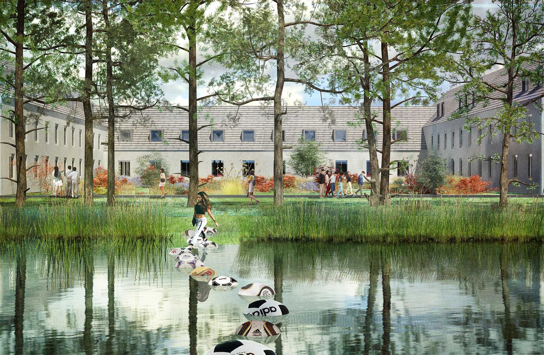 阿迪达斯全球总部园区景观设计 / LOLA景观设计事务所 -18