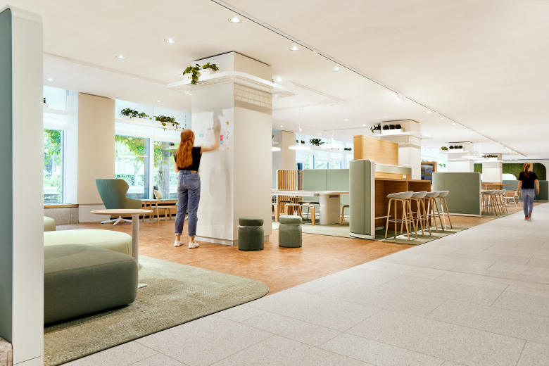 KfW Bankengruppe 员工区设计丨德国法兰克福丨VRAI interior architecture-10