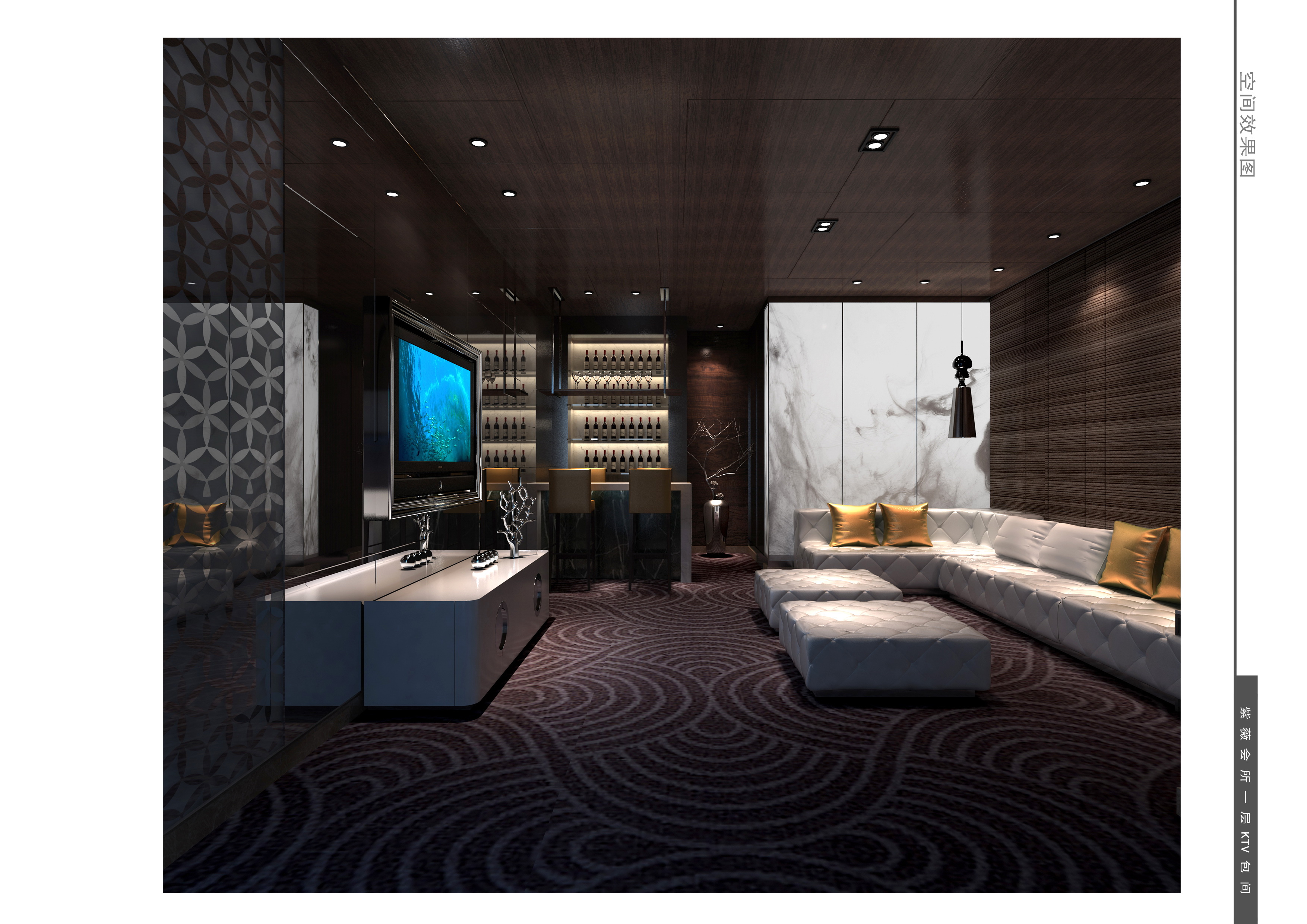 金螳螂  新中式风格紫薇园会所室内概念方案高清效果图-56