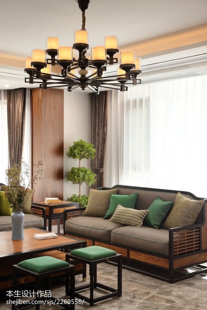 60万元别墅豪宅500平米装修案例-10