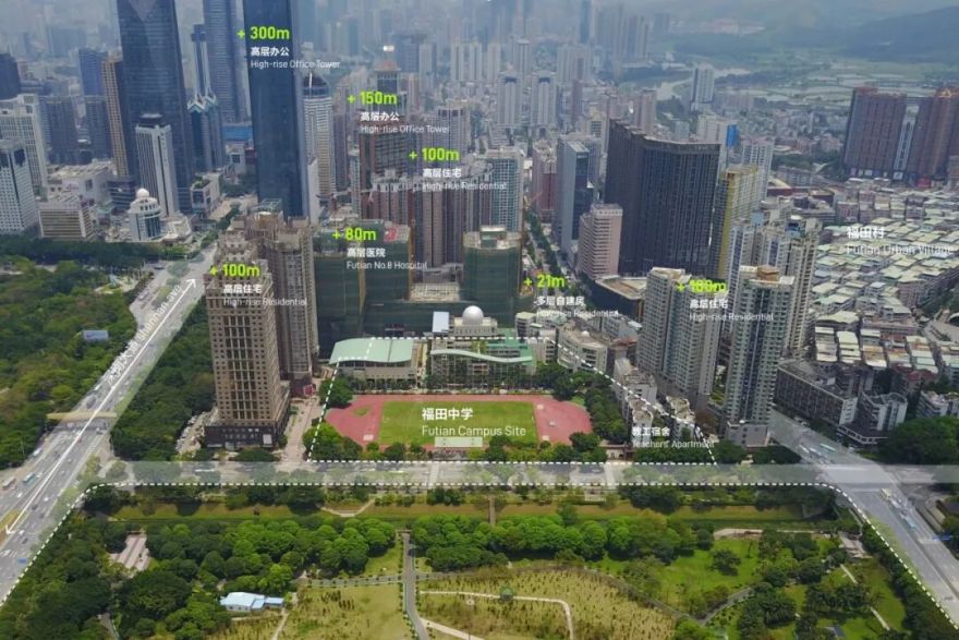 【AT建筑】城市中的“城市”——福田中学校园设计(byreMIX临界工作室)-36