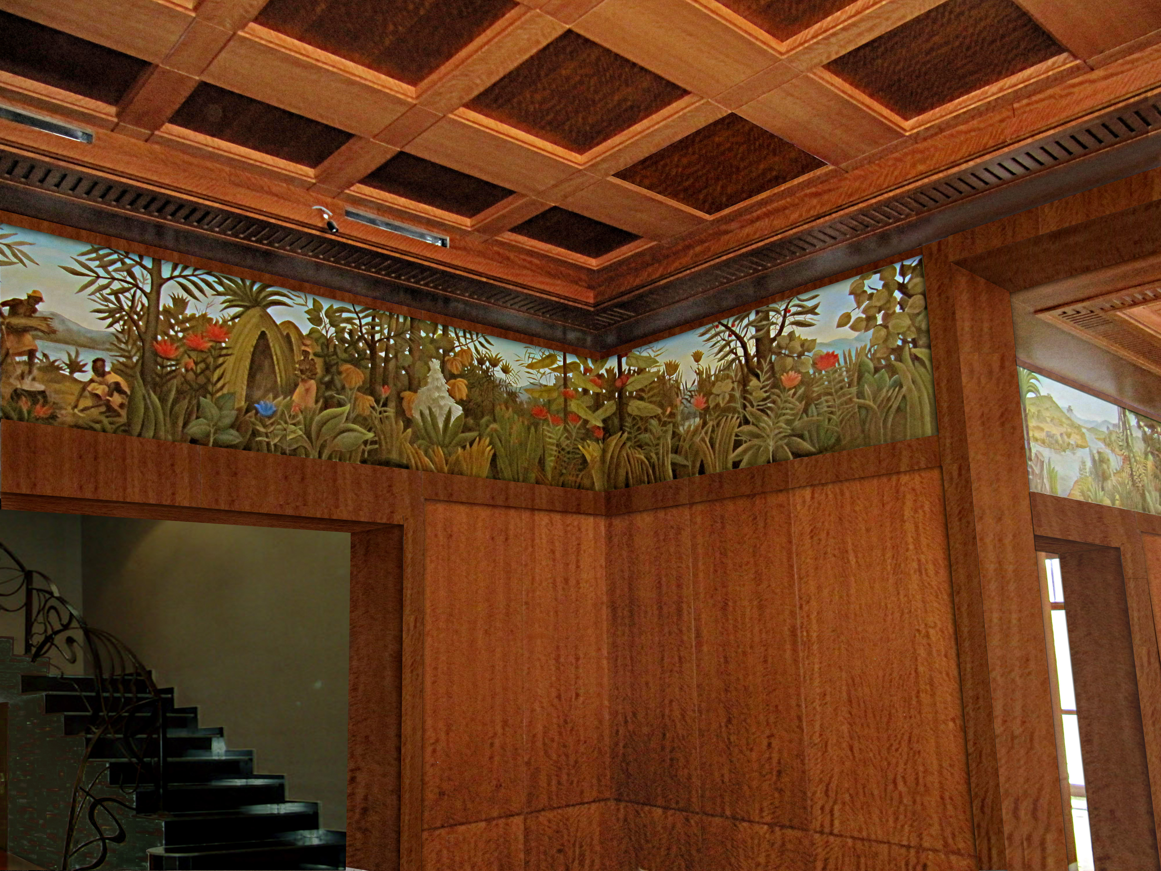 ПОРТФОЛИО Художественные работы в интерьере-16