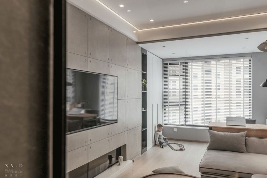 上海黄浦江畔的千册藏书雅居-88