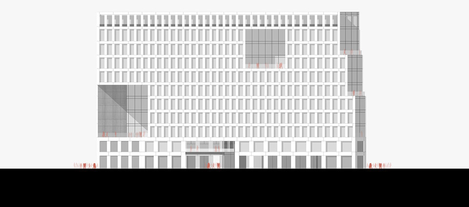 星沙产业基地自贸总部大楼丨中国长沙丨以靠建筑Leeko Architects-83