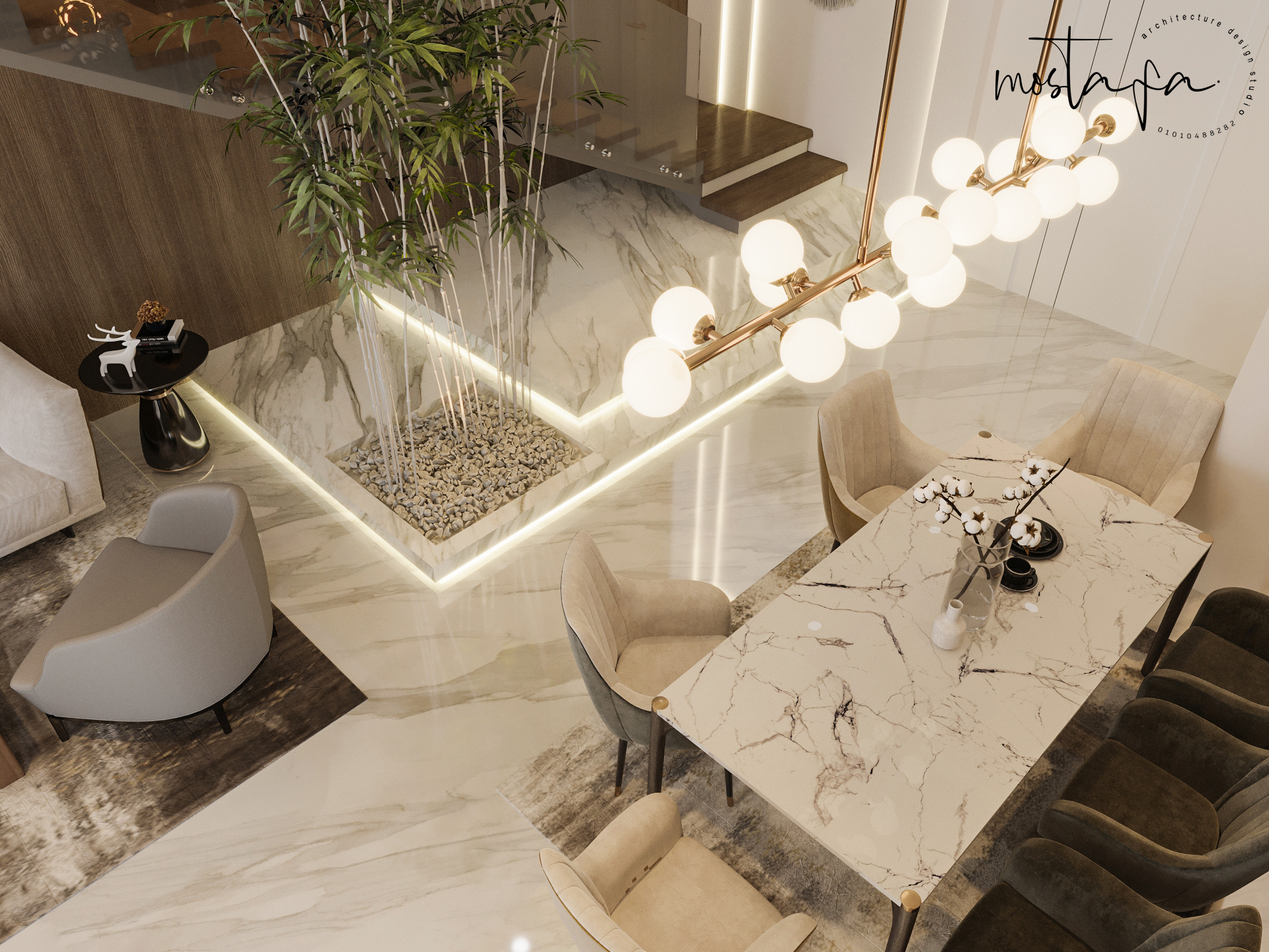 modern luxory villa interior-2