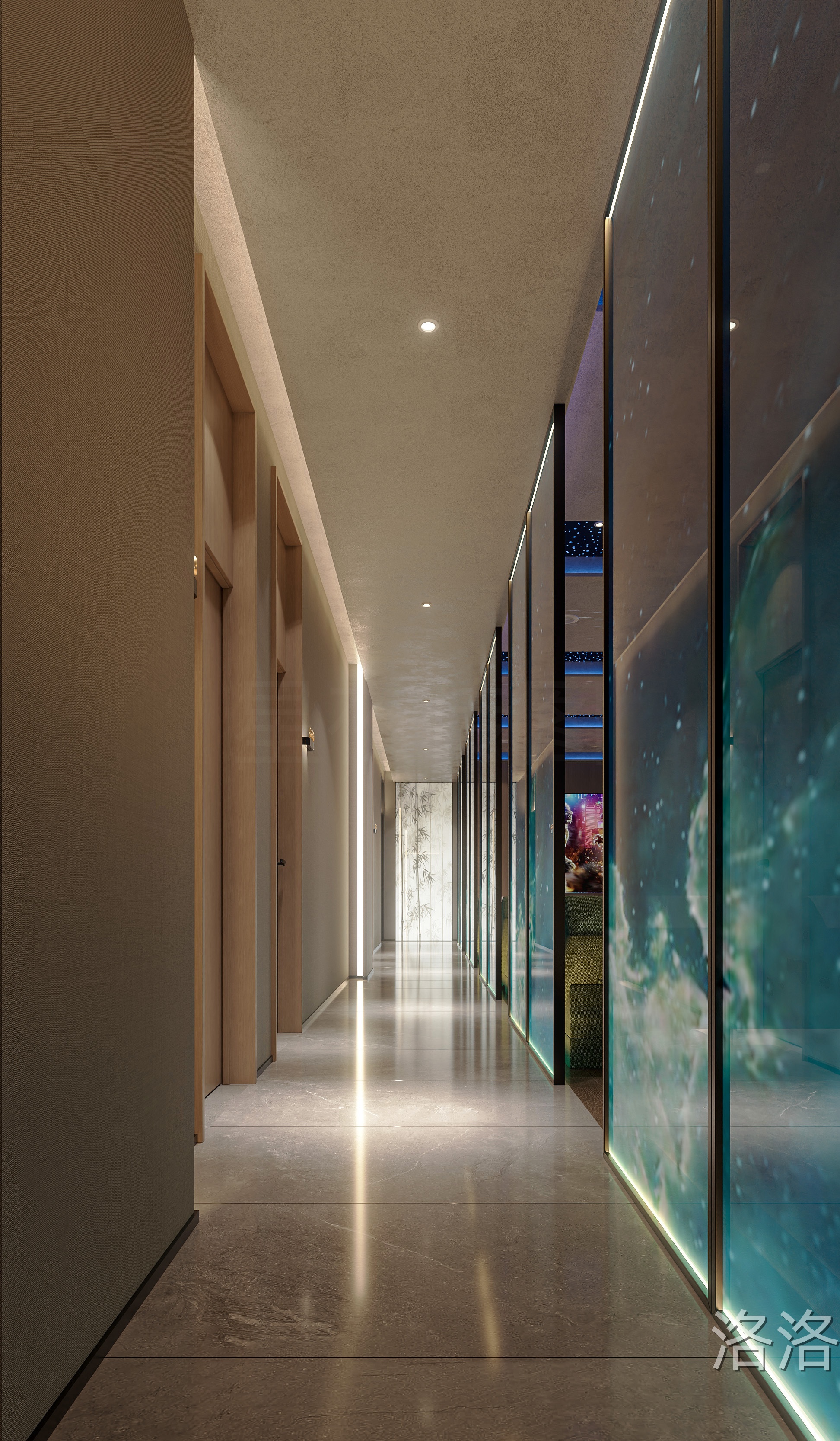 洗浴中心设计-9