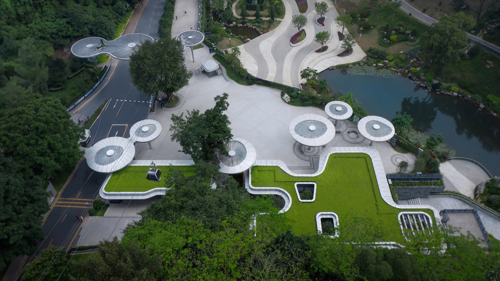 白云山云山南路集散广场建设丨中国广州丨华南理工大学建筑设计研究院有限公司-65