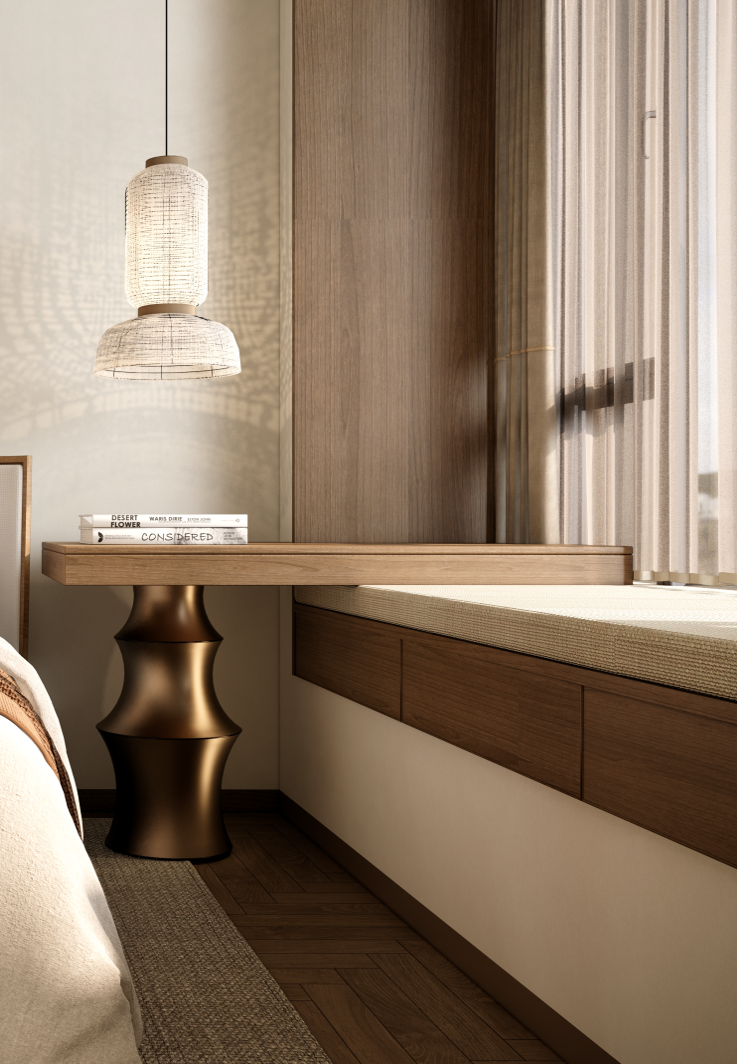 蔚蓝左岸花园现代原木风样板间丨中国深圳-31