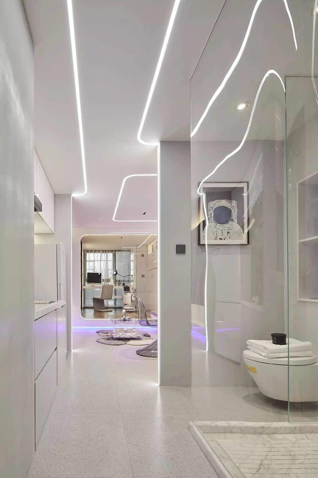 绿地兴港·航都会 | 小空间大欢喜的室内设计-46