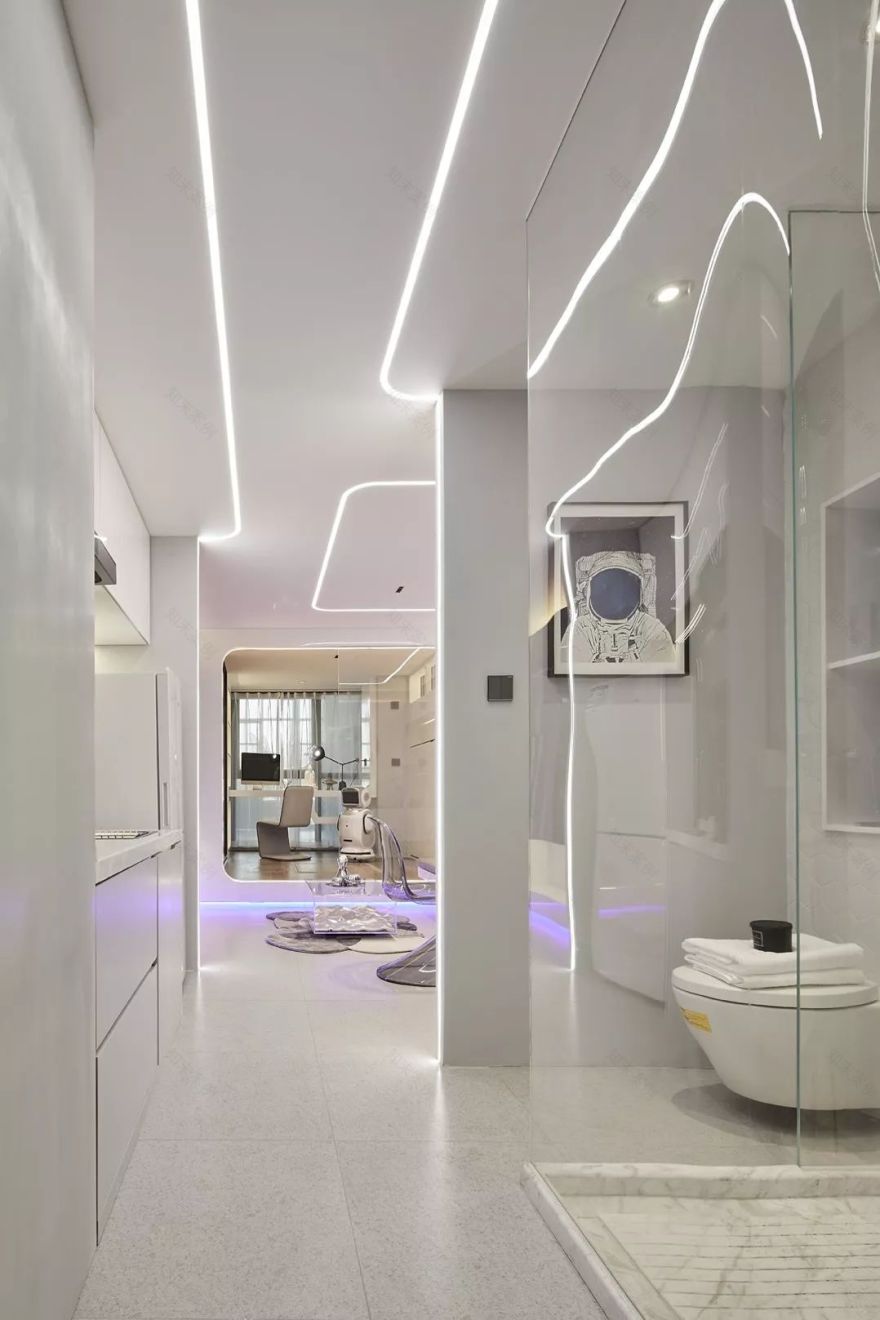 绿地兴港·航都会 | 小空间大欢喜的室内设计-46