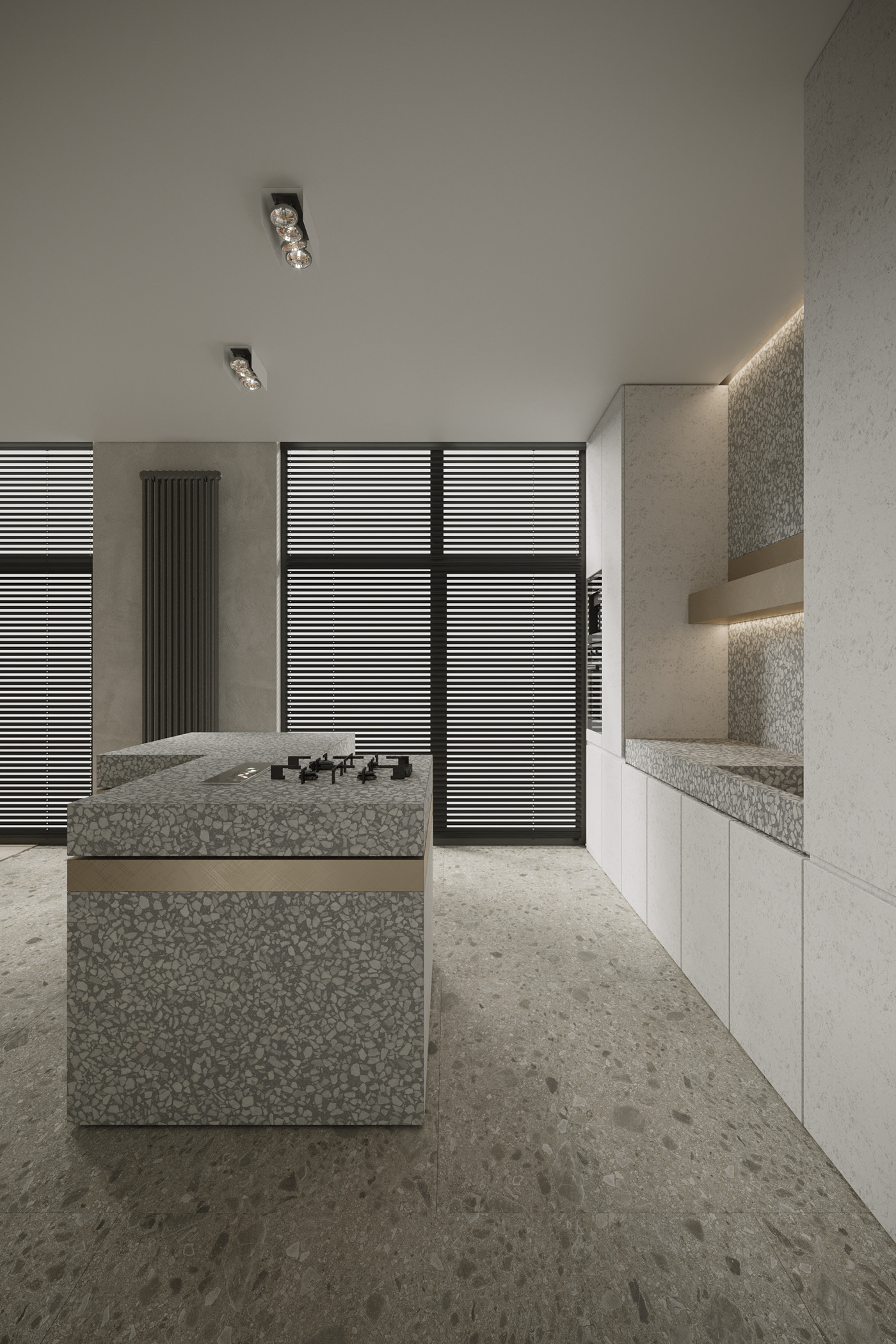 极简中性风公寓设计 干净利落！-10